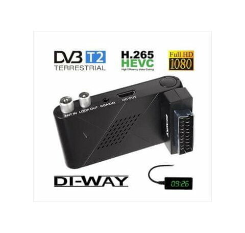 DI-WAY 2020 Mini V2 DVB-T2 Hevc H.265