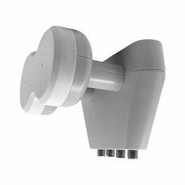 LNB konvertor Silver monoblok quad 4,3°