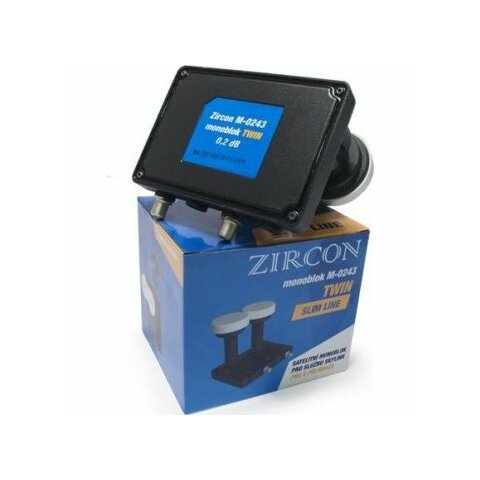 LNB - Zircon konvertor Monoblok Twin M-0243 Skylink Slim line LTE