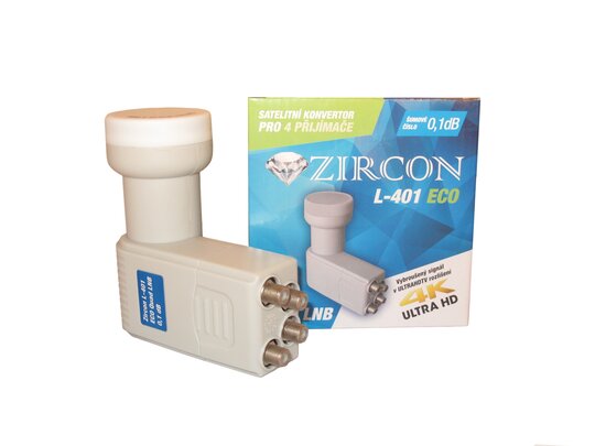 LNB - Zircon konvertor Quad L-401 ECO