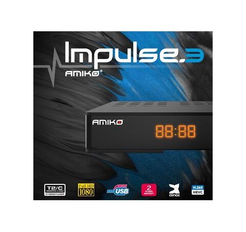 Plustelka Amiko Impulse 3 H.265 T/T2/C