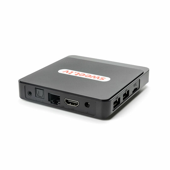 Sweet.tv 4K Android prijímač + predplatné 3 mesiace balík “L“ gratis