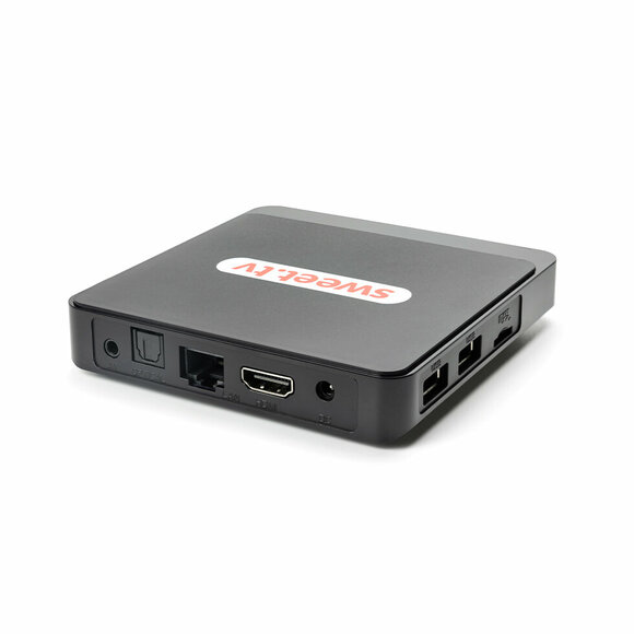 Sweet.tv 4K Android prijímač + predplatné 3 mesiace balík “L“ gratis