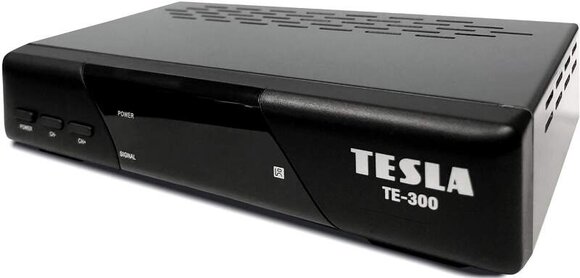 TESLA TE-300 - set-top box DVB-T2 (H.265/HEVC), ověřeno CRA